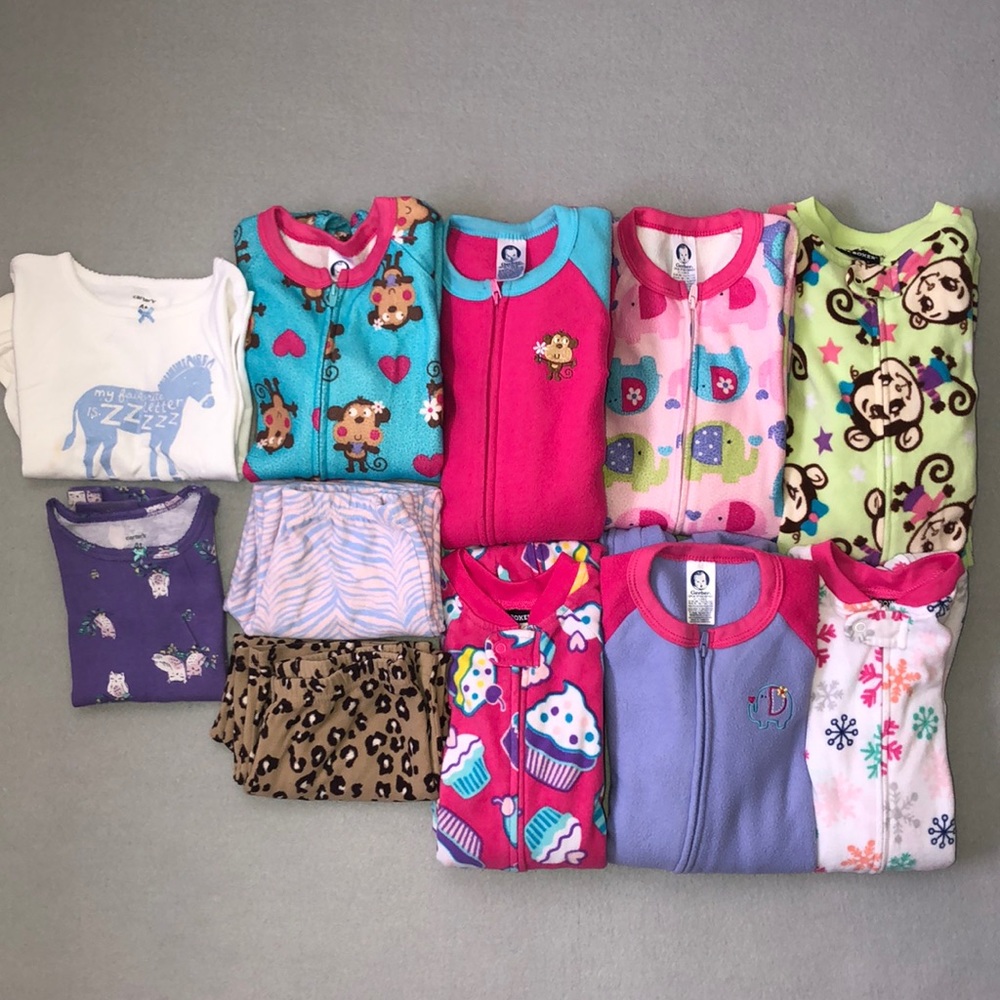 4T Girls Sleepwear Bundle